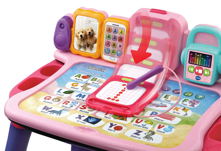 โต๊ะกิจกรรม VTech Explore and Write Activity Desk Pink