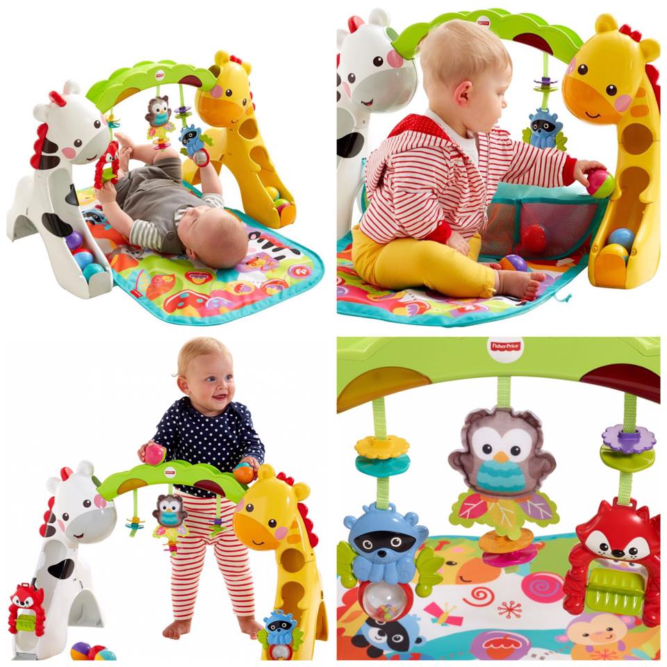 เบาะรองนอนรุ่นใหม่ล่าสุด Fisher-Price Newborn-to-Toddler Play Gym