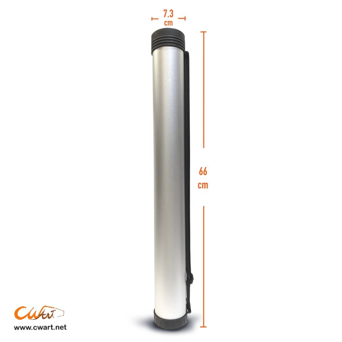 กระบอกใส่แบบเหล็ก Seikai 7.3 x 66 cm