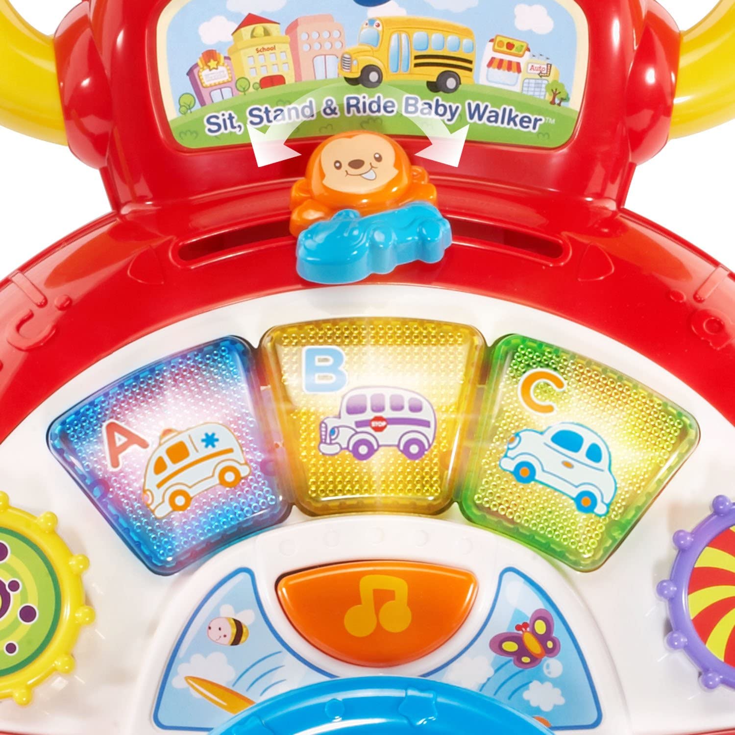 รถขาไถและรถผลักเดิน VTech Sit, Stand and Ride Baby Walker