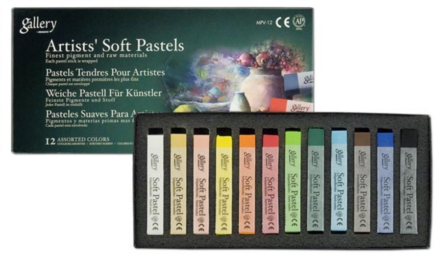 ชุดสีชอล์ค Mungyo Gallery Artists' Soft Pastel 12สี