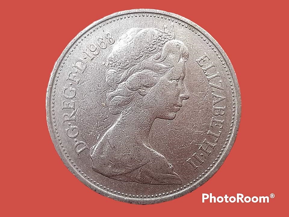 เหรียญ เงินตรา ประเทศ สหราชอาณาจักรบริเตนใหญ่และไอร์แลนด์เหนือ Pence (New) 1968