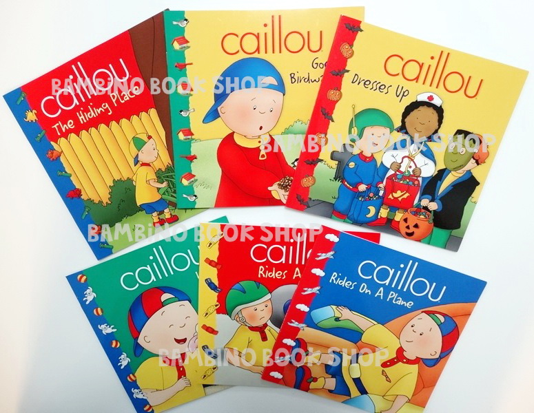 ชุดหนังสือนิทานการผจญภัยแสนสนุกของคายู 6 เล่ม / Caillou : My Storytime Box : Boxed Set