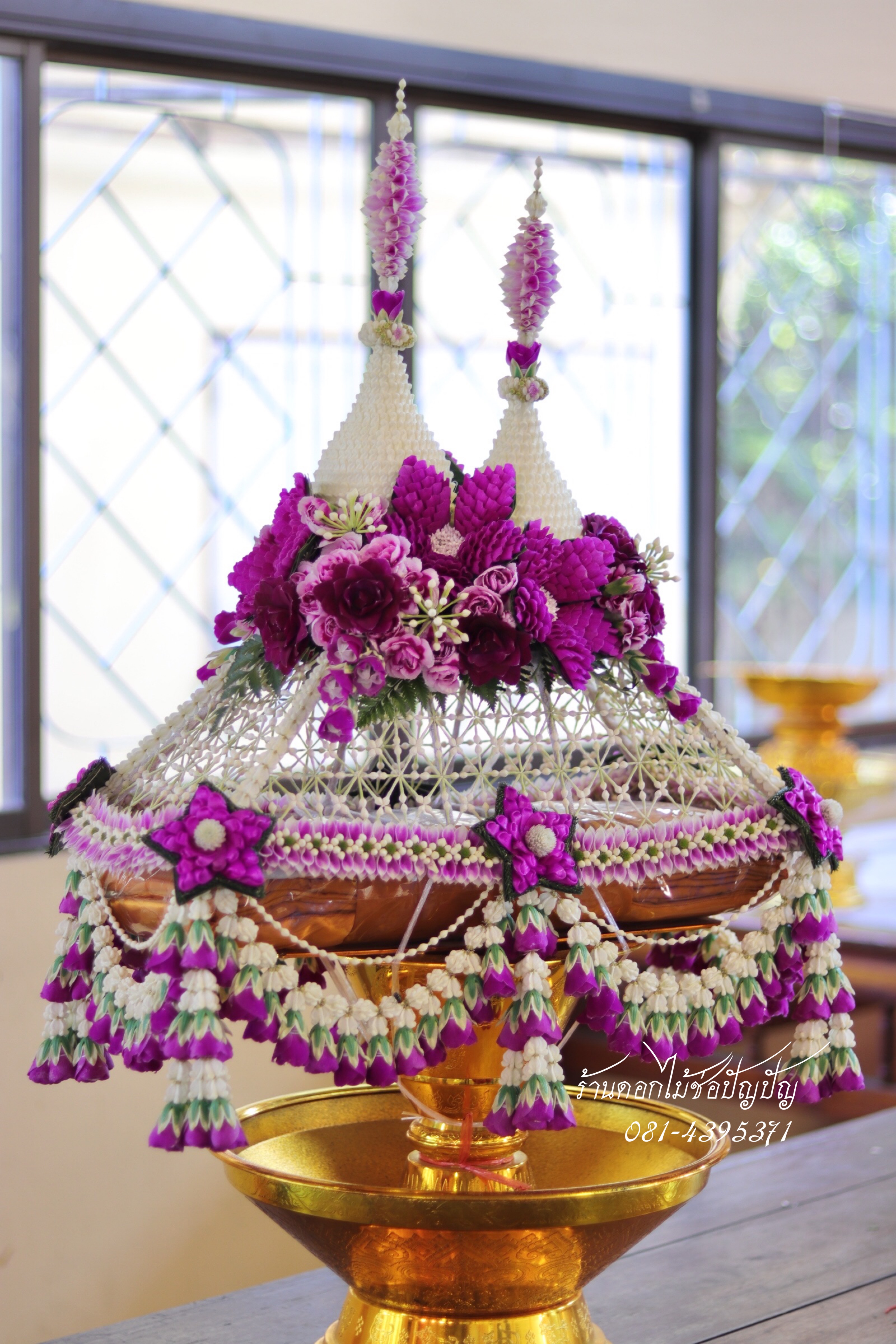 เครื่องบวชดอกไม้สด ชุดD2.