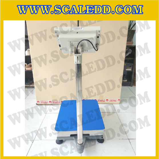 เครื่องชั่งน้ำหนักดิจิตอล พร้อมปริ้นเตอร์ในตัว พิกัด100kg ค่าละเอียด 10g ยี่ห้อ TIGER รุ่น TI-04P ขนาดแท่น 40x50cm. เครื่องชั่งแบบ Build in Printer