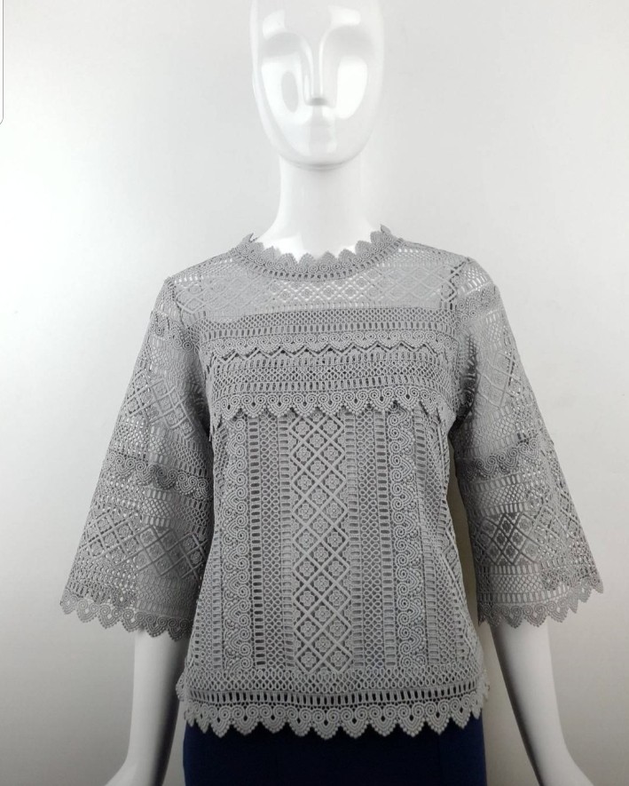 เสื้อลูกไม้ ลูกไม้ที่ถักทออย่าปราณีต ลายเสื้อลูกไม้ที่สวยงาม ทรงสวยสาวๆใส่ได้แบรนด์พิ้งบูติค