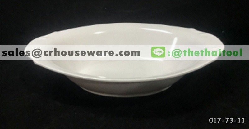 ชามเปลลายหู 9.5 นิ้ว 017-73-11