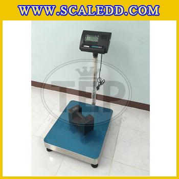 เครื่องชั่งน้ำหนักดิจิตอล พิกัด150kg ความละเอียด10g ขนาดแท่นชั่ง50*60cm รุ่น A12 (เครื่องชั่งผ่านตรวจรับรองจากสำนักชั่งตวงวัด)