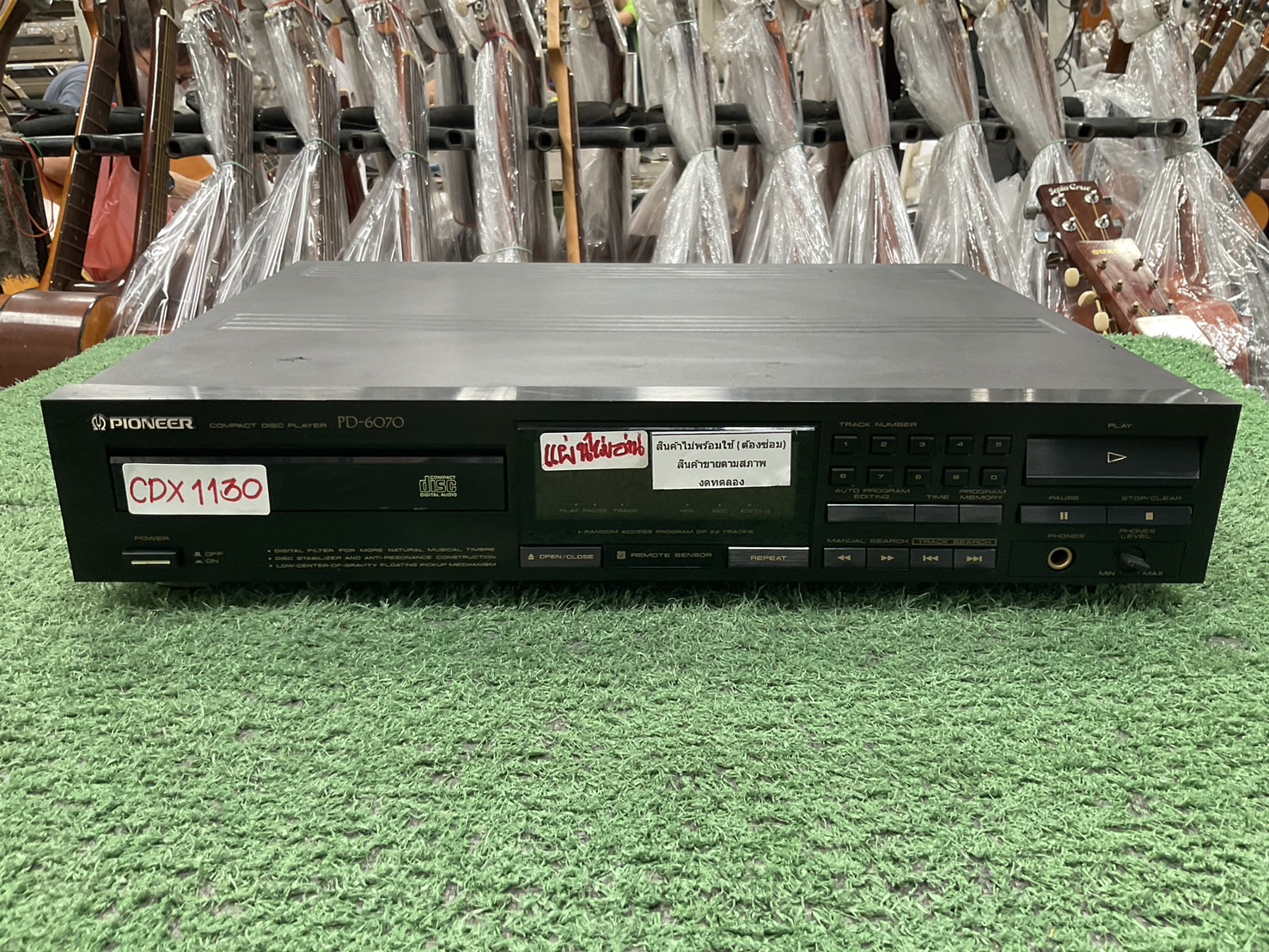 เครื่องเล่น CD - PIONEER : PD-6070 สินค้าไม่พร้อมใช้(ต้องซ่อม)
