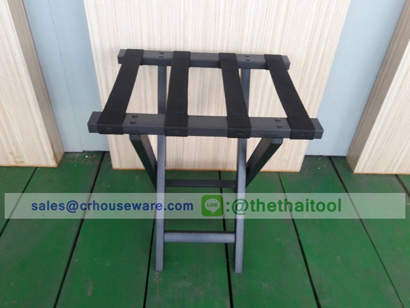 ที่วางกระเป๋าแบบพับได้โรงแรม-แบบไม้เทียม สีไม้,Hotel_Luggage_Rack,005-WPC212