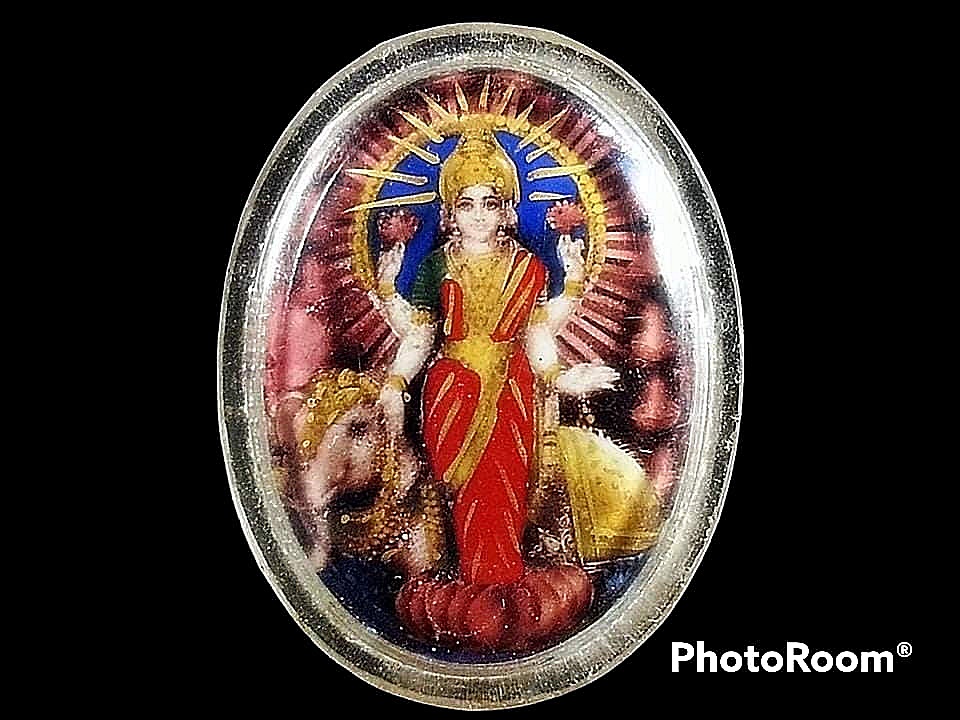 ล็อคเก็ต พระแม่ลักษมีทรงช้าง 2 หน้า วัดแขก สีลม