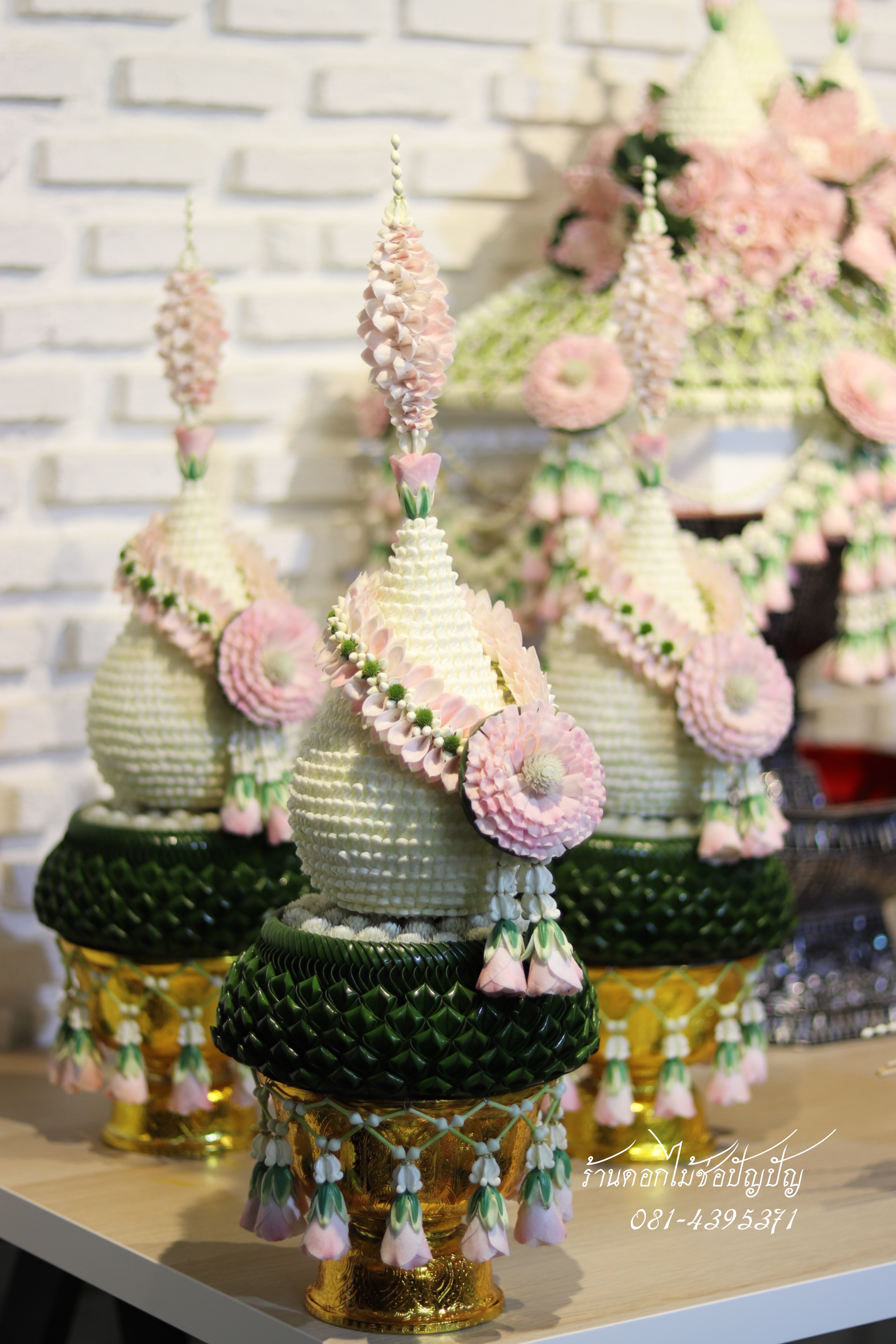 เครื่องบวชดอกไม้สด ชุดD8