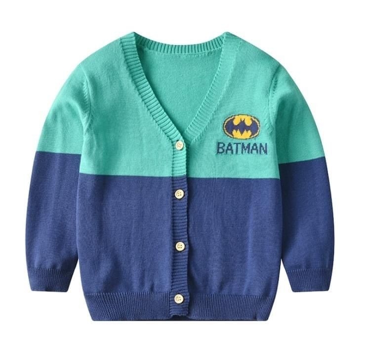 เสื้อกันหนาว ไหมพรม ลายฮีโร่