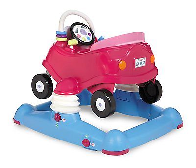 รถหัดเดิน Little Tikes Princess Cozy Coupe 3-in-1 Mobile Entertainer, Pink