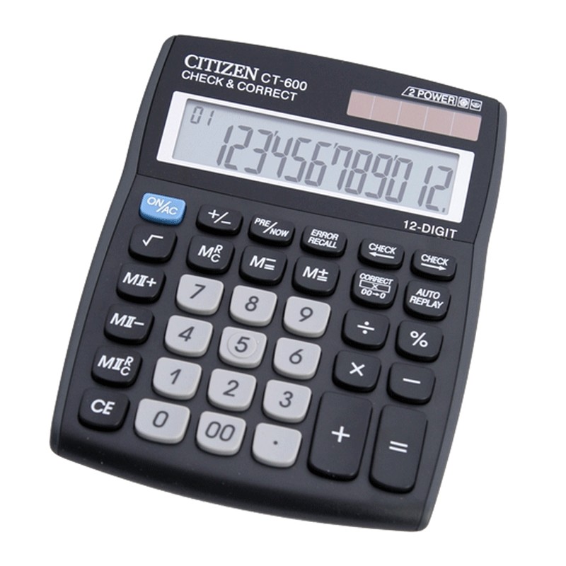 เครื่องคิดเลข CITIZEN รุ่น CT-600J