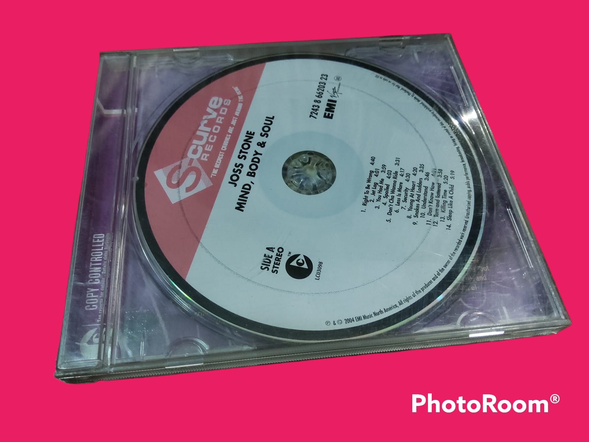 CD เพลง JOSS STONE อัลบัม Nind Body & Soul 2547