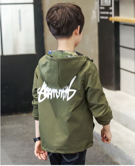 กันหนาว: เสื้อกันหนาวเด็ก ลายทหาร