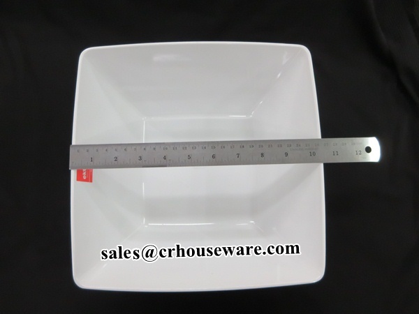 ชามทรงสีเหลี่ยม หนาพิเศษ รหัส 017-B2063