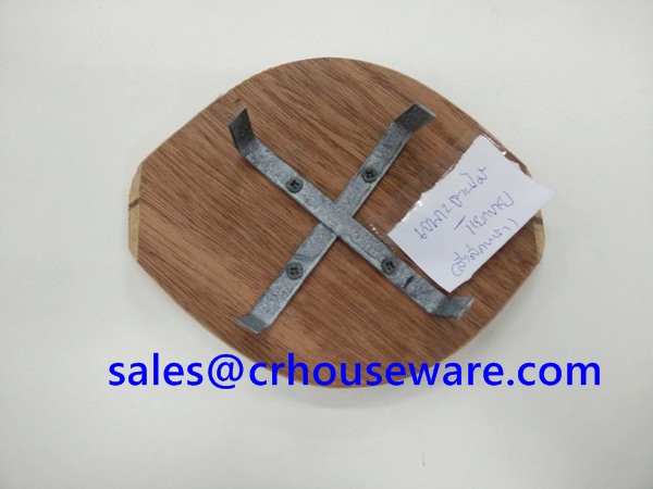 ไม้รองเตาจิ้มจุ่ม 006-AU-002-3 Wooden stove Chim Chum. 006-AU-002-3