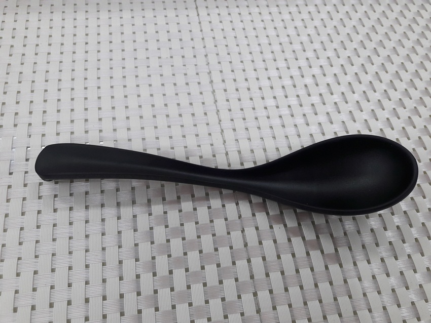 ช้อน เมลามีนดำ 017-PX-F159031