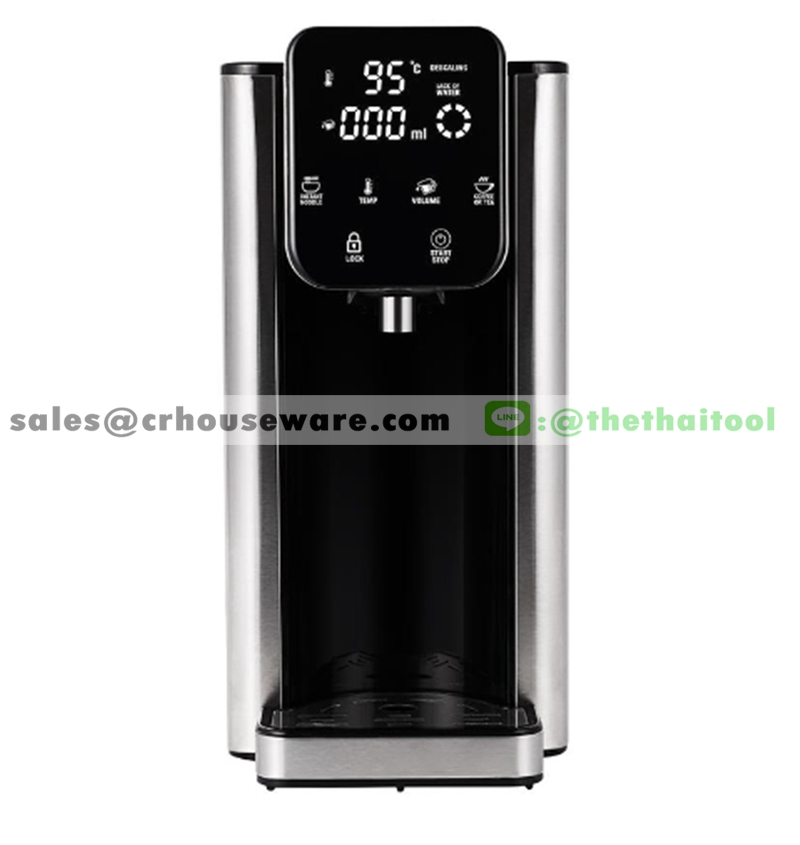 เครื่องกดน้ำร้อนอัตโนมัติ ดิจิตอล 2.7 ลิตร (สีดำ)