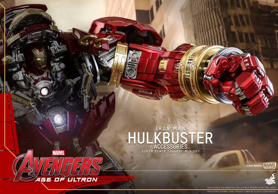 HOTTOYS - Avengers Age of Ultron - Hulkbuster Expansion Parts Set