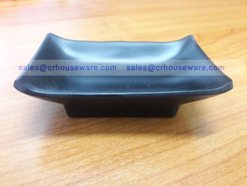 ถ้วยน้ำจิ้ม 4 นิ้ว เมลามีนดำ 017-PX-F159028