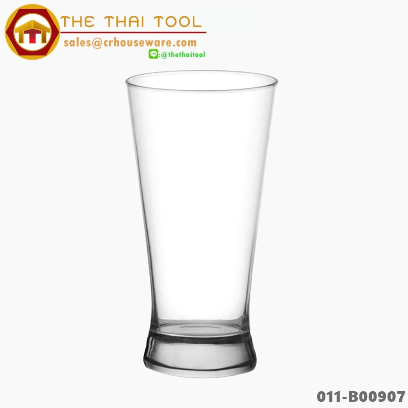 PILSNER พิลส์เนอร์ แก้วเบียร์ 7 ออนซ์ 011-B00907 (บรรจุกล่องเล็ก กล่องละ 6 ใบ)