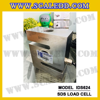 โหลดเซลล์ (Load cell) Stainless Steel IDS624 สำหรับรองรับน้ำหนักเครื่องชั่ง พิกัดน้ำหนัก 500, 1000, 2000, 5000 Kg โหลดเซลล์ ยี่ห้อ SDS