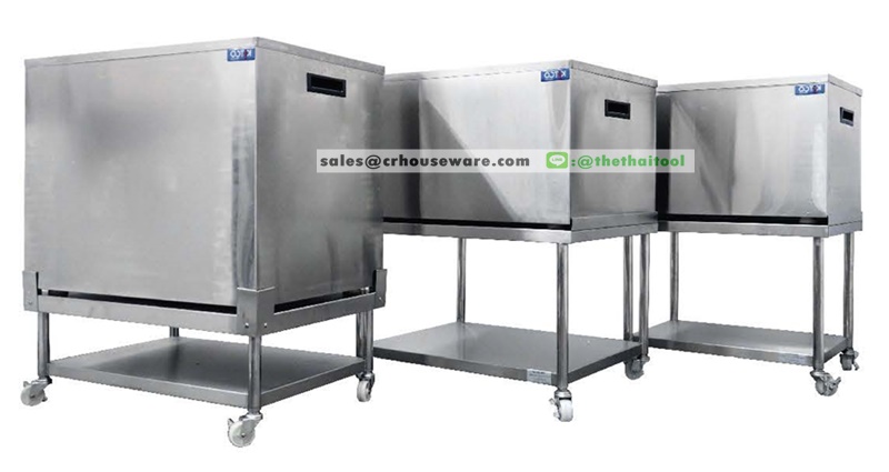 สแตนถังน้ำแข็งสแตนเลส (ขาตั้ง) STAND FOR ICE BOX รหัส 002-KT-SIB-060