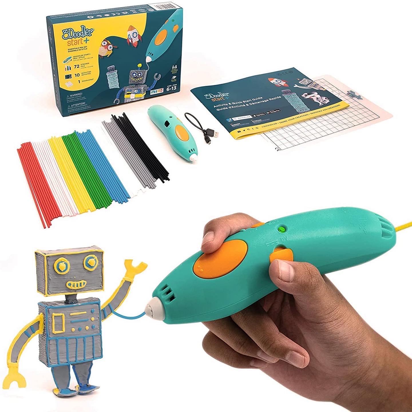 ปากกาสร้างของ 3 มิติ 3Doodler Start+ Essentials (2021) - 3D Pen Set for Kids