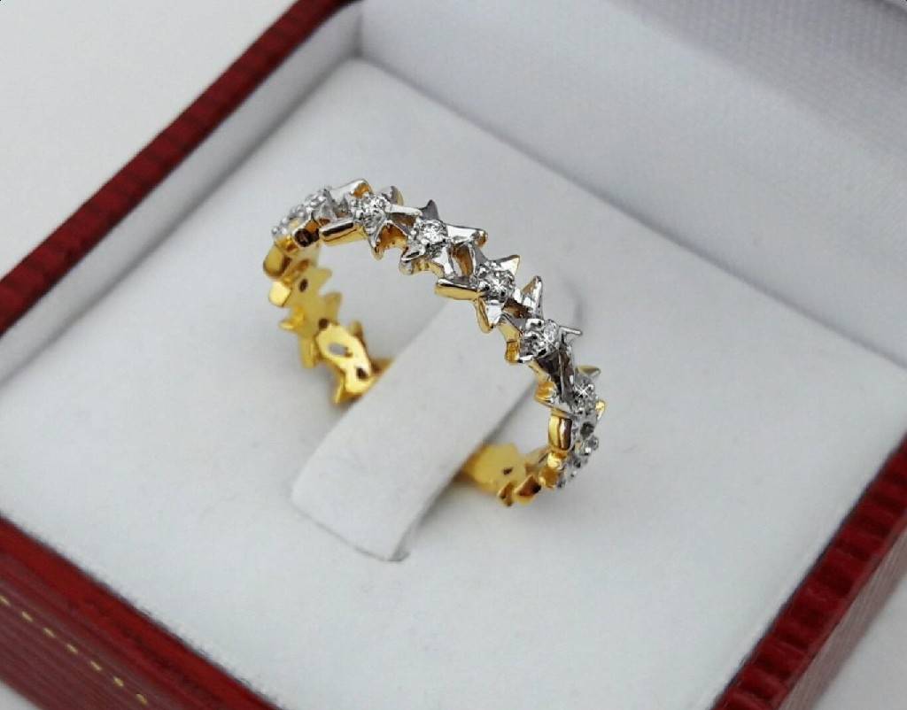 สั่งผลิตเพชรเบลเยี่ยมคัท แหวนแต่งงาน แหวนหมั้น ใส่เที่ยว ออกงาน แหวนทองคำ 18K เพชรแท้ 0.14 กะรัต 2.70 กรัม น้ำ 99 ราคาถูกมาก มีใบรับประกันค่ะ