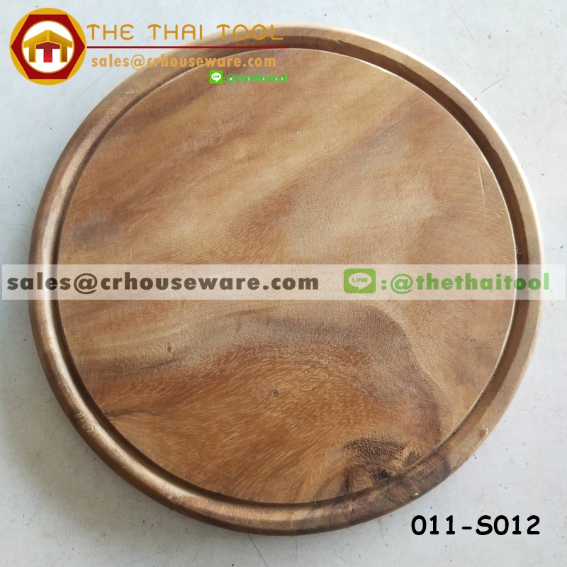 เขียงไม้กลม,ถาดอบพิซซ่า ขนาด 30ซม. รหัสสินค้า 011-S012,ถาดไม้รองพิซซ่า,เขียงไม้รองพิซซ่า,ถาดไม้เสริฟพิซซ่า,Pizza_Tray,