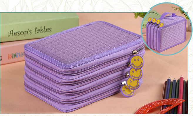 กระเป๋าดินสอสี กล่องเครื่องเขียน 3 ซิป และ 4 ซิป