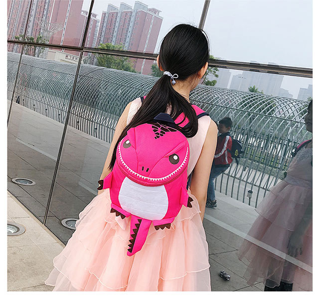 กระเป๋าเป้เด็ก ทรงกลม ไดโนเสาร์