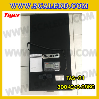 เครื่องชั่งสุนัข เครื่องชั่งสัตว์เลี้ยง เครื่องชั่งน้ำหนักสัตว์ พิกัดน้ำหนัก 300 kg ค่าละเอียด 0.05kg เครื่องชั่งยี่ห้อ TIGER เครื่องชั่งรุ่น TAS-01