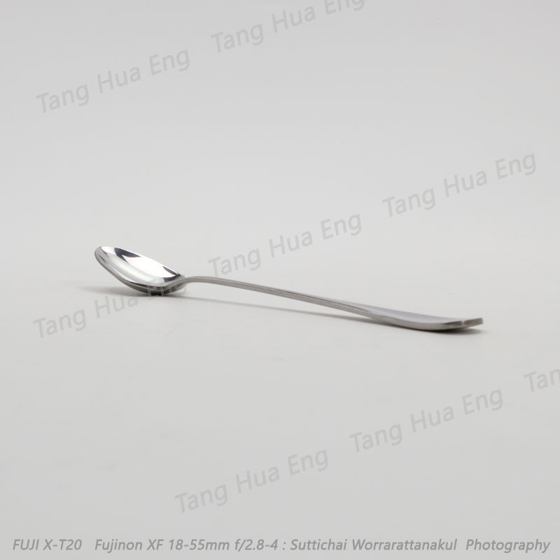 ช้อนโซดาสเตนเลส ลายไดอาน่า