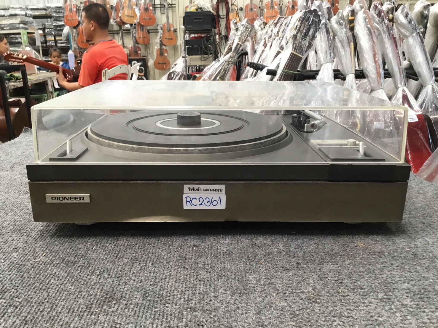 เครื่องเล่นแผ่นเสียง PIONEER : PL-255RS