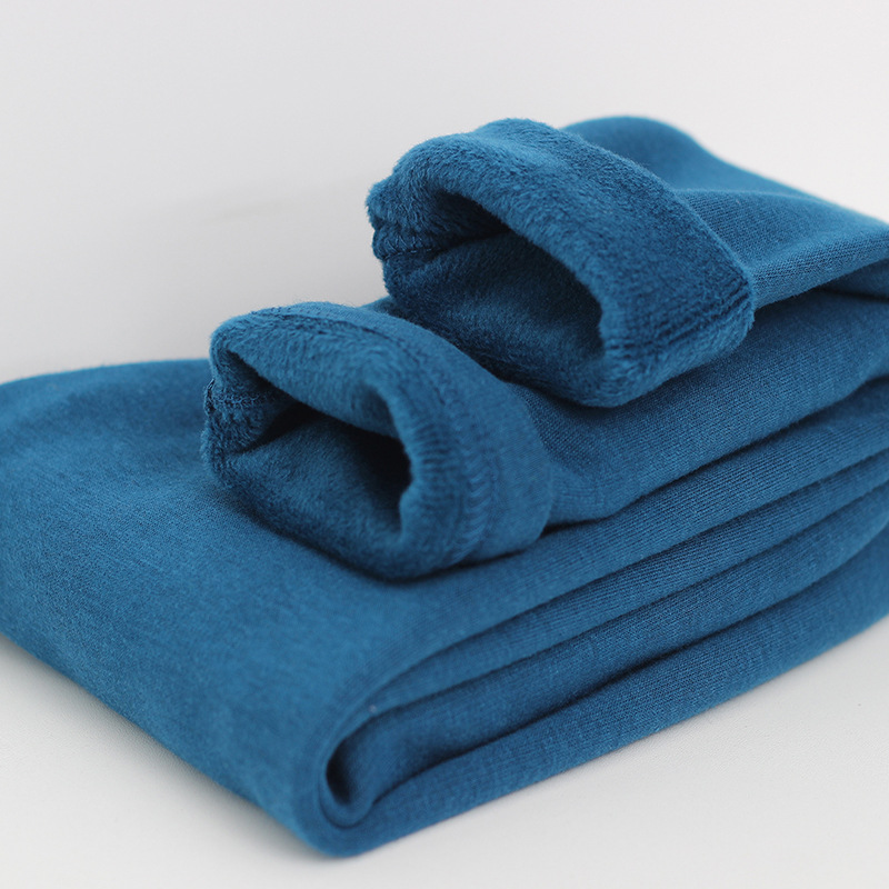 กางเกงผ้าฝ้ายบุขนกันหนาวเด็ก มีหลายสี