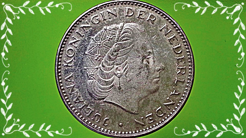 เหรียญ เงินตรา ประเทศ เนเธอร์แลนด์ Gulden (Union of Utrecht) 1979
