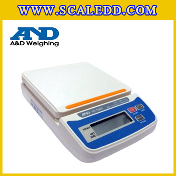 เครื่องชั่งน้ำหนักดิจิตอล พิกัดน้ำหนัก 510กรัม ยี่ห้อ AND รุ่น HT ความละเอียด0.1g แท่น13.2x13cm.