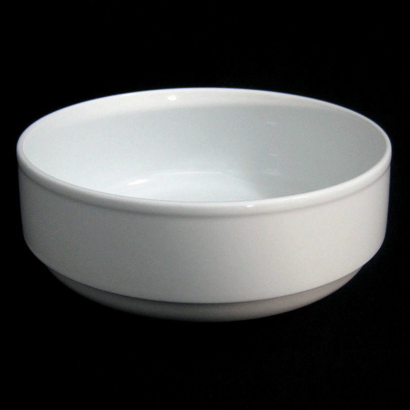 ชามสลัดทรงซ้อน 20.5 ซม. ( 8 นิ้ว ) # 0970 ยี่ห้อ Royal porcelain (รอยัล พอร์ซเลน )