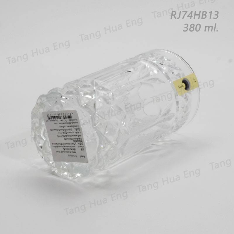 ( 6 ใบ ) แก้วไฮบอล Ripple Hi-Ball Glass 380 ml #RJ74HB13