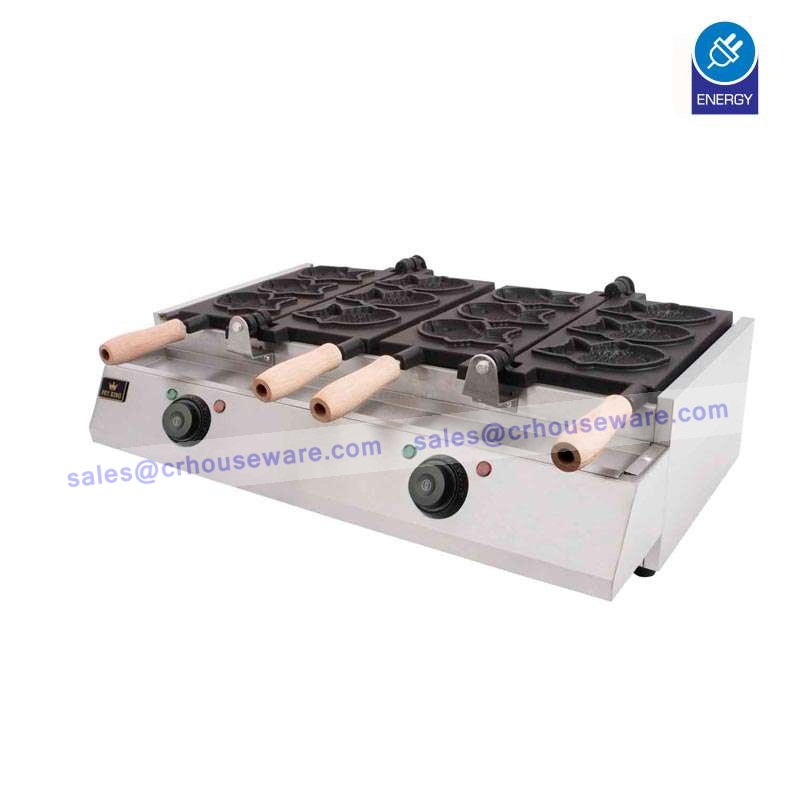 เตาขนมไทยากิไฟฟ้า 6 ชิ้น 2800 W. 055-SBC-FR-DYD4