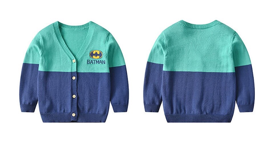 เสื้อกันหนาว ไหมพรม ลายฮีโร่