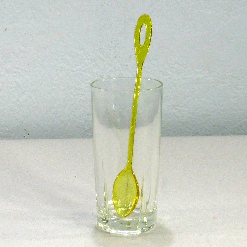 ช้อนคนน้ำปั่นสีใส PT ( 1x12 ) #700