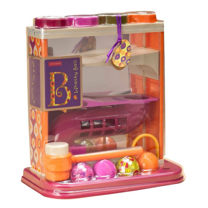 Battat B. Whacky Ball Lb-A-Ball Pink