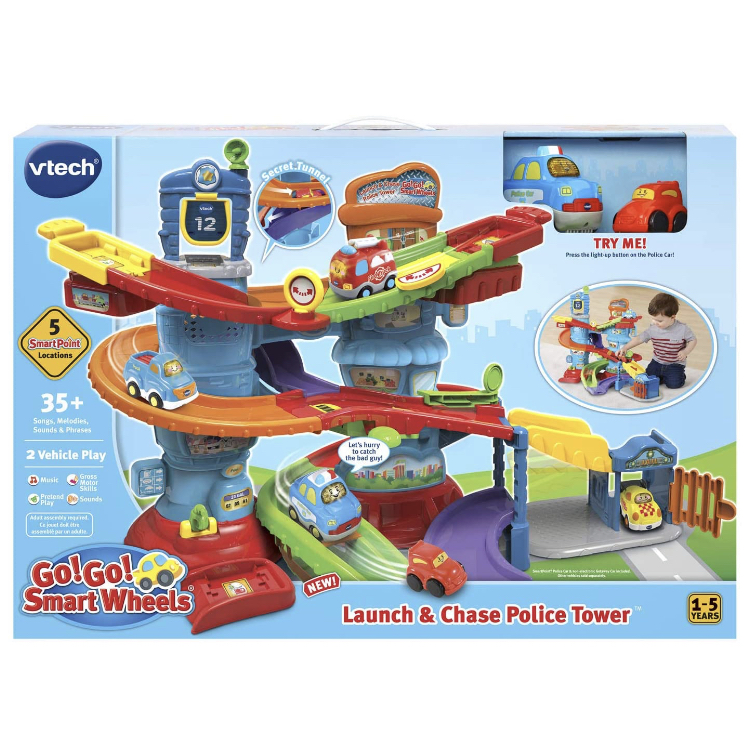 VTech Go! Go! Smart Wheels Launch and Chase Police Tower