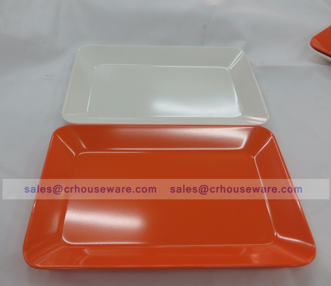 จานสีเหลี่ยม 5.5*9 นิ้ว P686-9