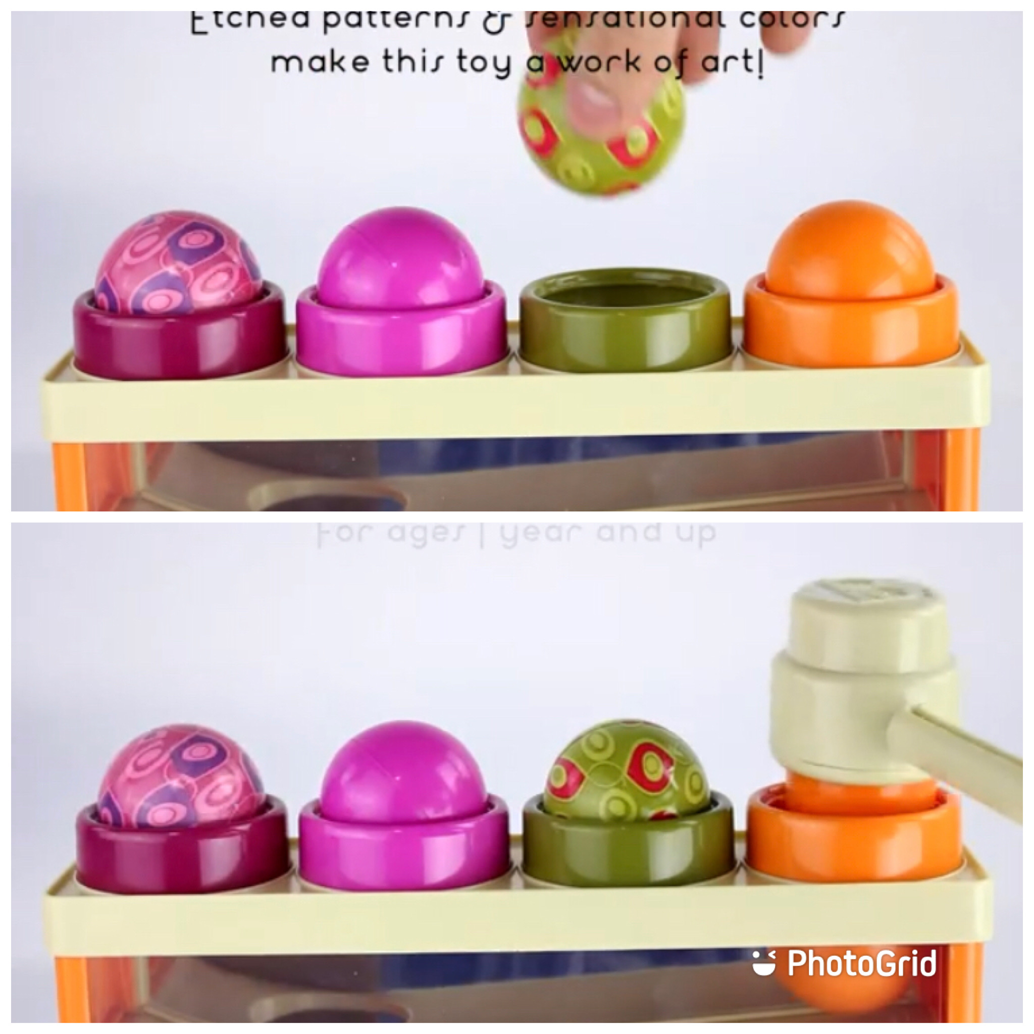 Battat B. Whacky Ball Lb-A-Ball Pink